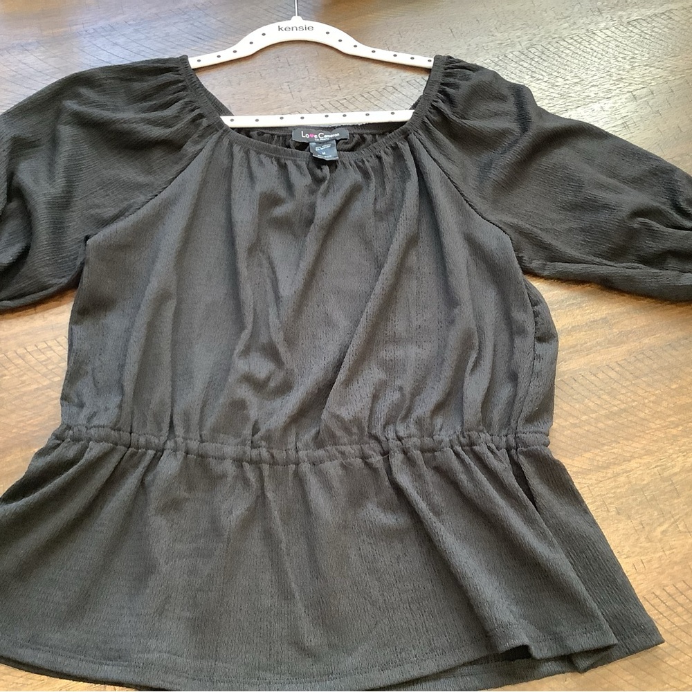 Luxe Creations Black Women's Blouse